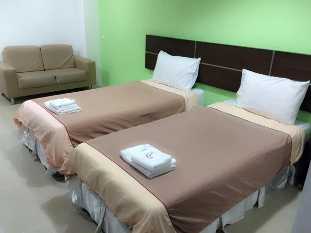 غرفة قياسية بسريرين منفصلين، Diamond Bangkok Apartment 1/4