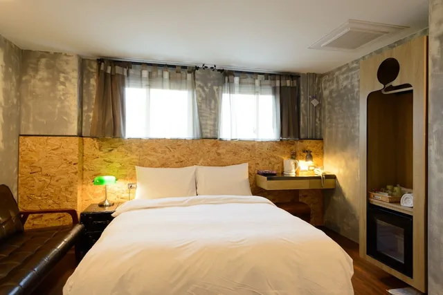 Deluxe, Double Bed, Private Bathroom, Hualien Wow Hostel 4/4