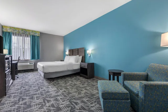 غرفة قياسية بسرير كينج لذوي الإعاقة، Best Western Executive Inn Corsicana 2/3