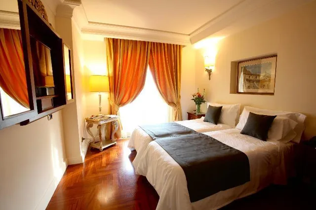 غرفة ديلوكس بإطلالة على البحر بشرفة، Grand Hotel San Pietro 1/1
