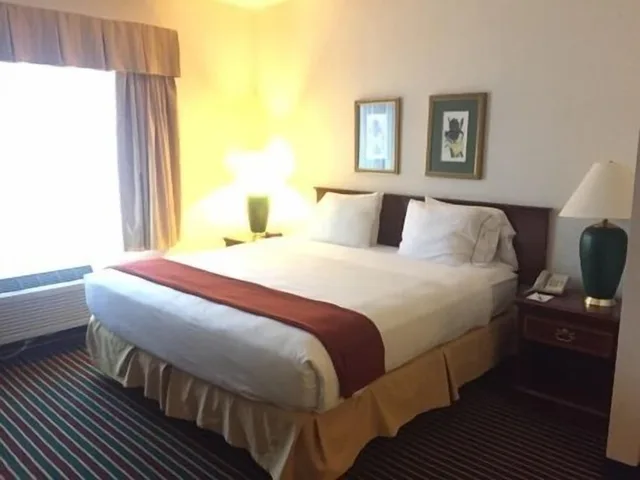 غرفة تنفيذية بسرير كينج مع أريكة، Evergreen Inn And Suites 1/7