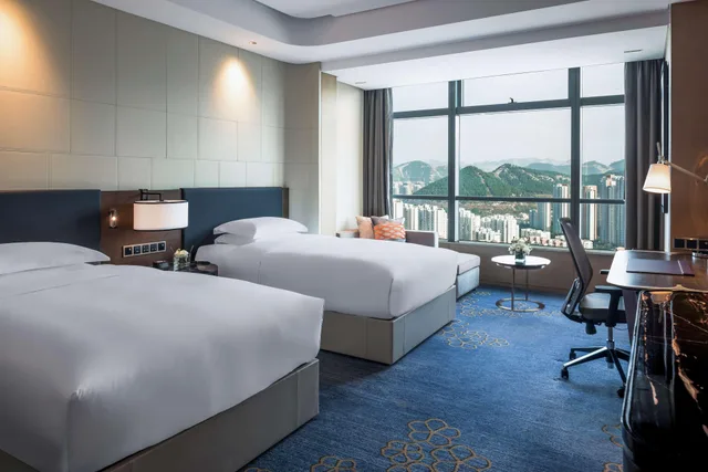 جناح ديلوكس بغرفة نوم واحدة، Hilton Jinan South Hotel & Residences 4/5