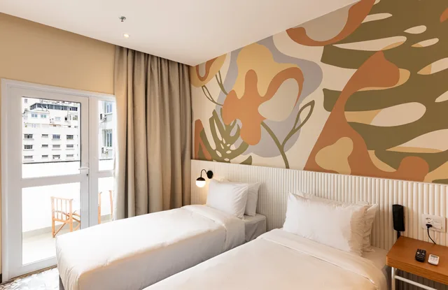 غرفة فاخرة مفردة بسريرين منفصلين، B&B Hotel Santos Dumont 1/2