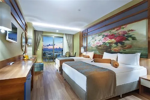 غرفة بسرير مزدوج أو سريرين منفصلين، Xafira Deluxe Resort 2/2