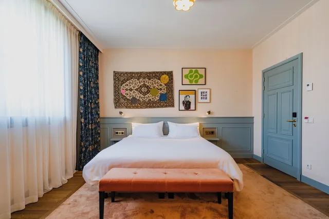 غرفة ديلوكس بسريرين منفصلين، Hotel Mercier 2/10