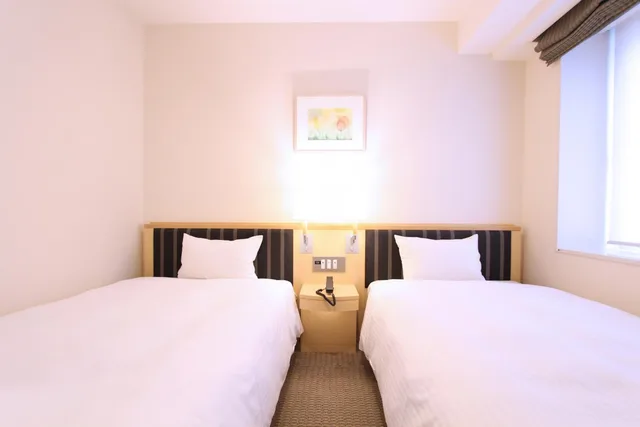 غرفة قياسية بسريرين منفصلين، KOKO Hotel Sendai Station West 4/5