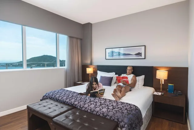 غرفة ديلوكس بسرير مزدوج، Golden Tulip Porto Vitoria 4/9