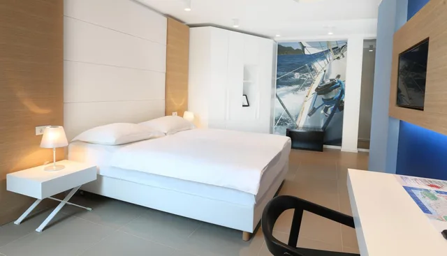 غرفة ديلوكس بسرير كينج، Guesthouse Villa Scalaria 1/2