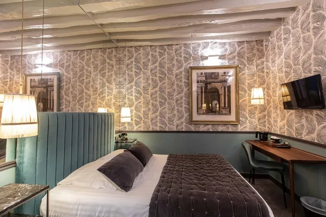 غرفة بسرير مزدوج، Dauphine Saint Germain Hotel 5/8