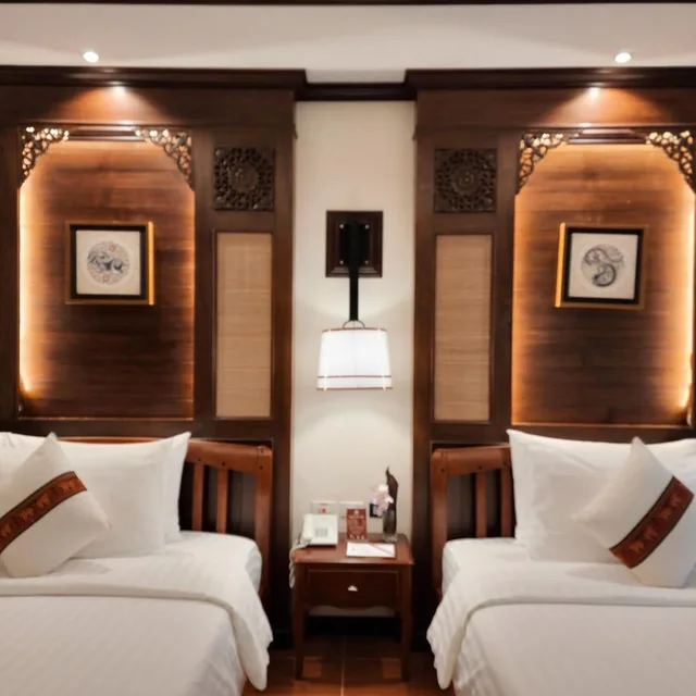 غرفة ديلوكس فاخرة بسرير مزدوج أو سريرين منفصلين، Horizon Village And Resort 7/10