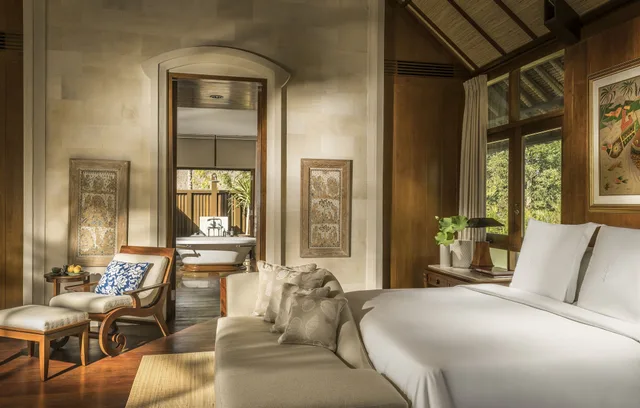 3 Bedrooms, Residence, Villa, Twin Beds, 2 King Beds، Four Seasons Resort Bali at Jimbaran Bay 5/6