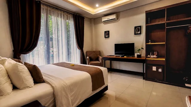Deluxe, King Bed, Pool View, The Visala Boutique Suites Seminyak 6/10