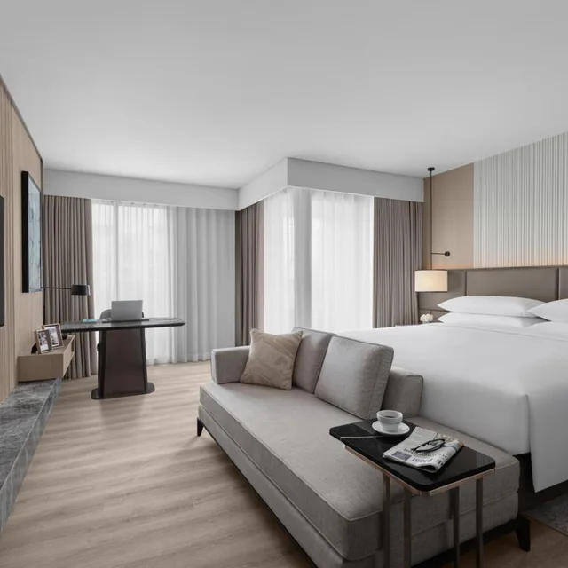 Premier, Studio, King Bed, City View, High Floor, Marriott Executive Apartments, Bangkok Townhall Sukhumvit 1/3