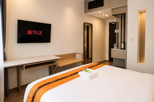 غرفة سيغنتشر سوبيريور بسرير كوين، Oria Hotel 2/10