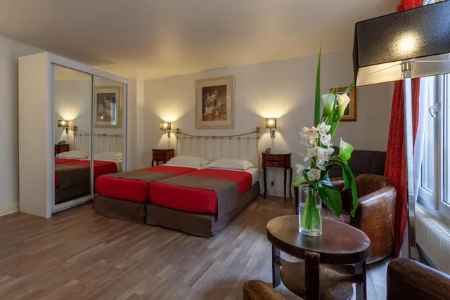 غرفة ديلوكس ثلاثية بثلاثة أسرّة، HOTEL ATLANTIS SAINT GERMAIN DES PRES 3/4