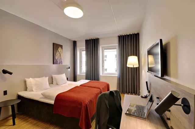 غرفة قياسية بسريرين منفصلين، Scandic Aarhus City Hotel 6/10