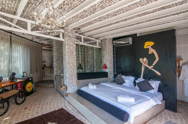 غرفة بسرير كينج بإطلالة على البحر، Oludeniz Loft Hotel Exclusive - Adults Only 3/5