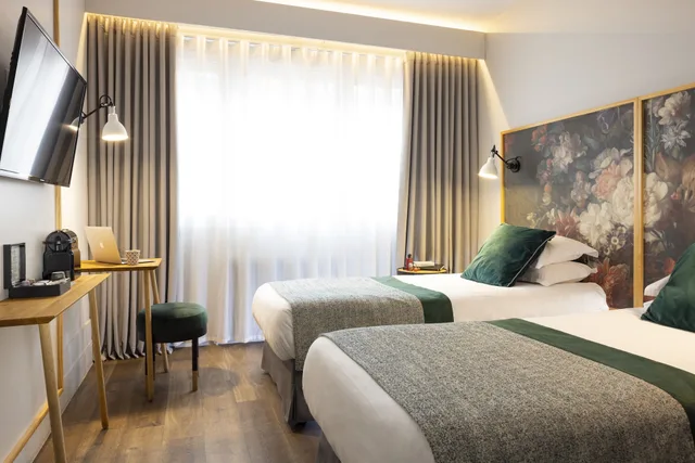 غرفة بسريرين منفصلين، Hotel Edmond W 2/4
