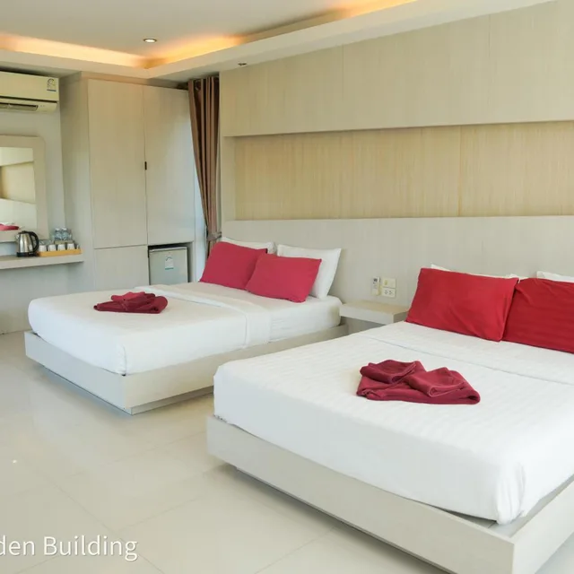غرفة عائلية بشرفة، Silver Sand Samed Hotel & Resort 3/6