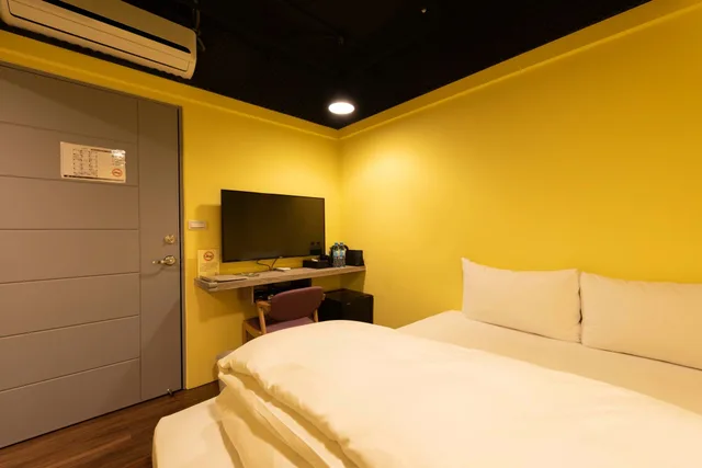 غرفة اقتصادية بسرير مزدوج، Bon Hotel Taipei 1/3