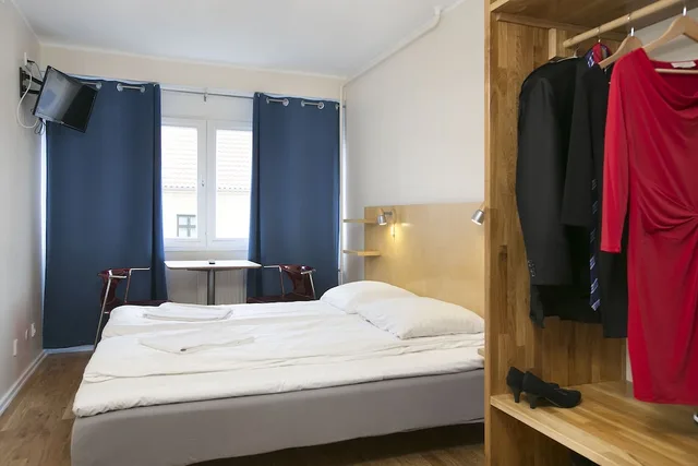 غرفة بسرير مزدوج بحمام مشترك، Hotel Copenhagen 2/3