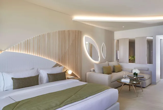 جناح جونيور بسريرين منفصلين بإطلالة على البحر، Mayia Exclusive Resort and Spa - Adults Only 1/4