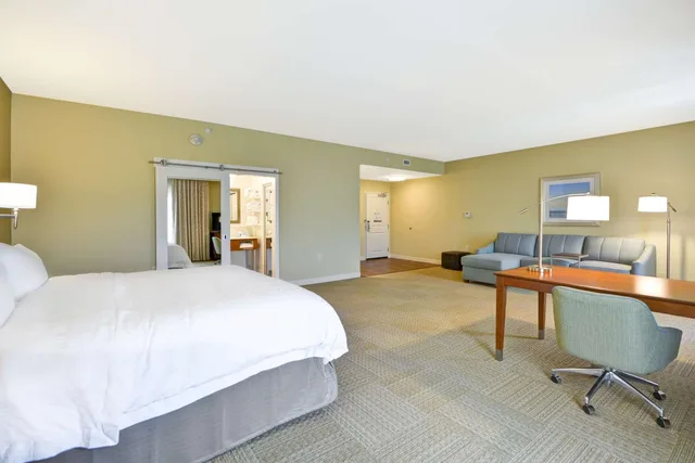 جناح استوديو بسرير كينج مع أريكة لذوي الإعاقة، Hampton Inn And Suites Charleston Airport 4/8