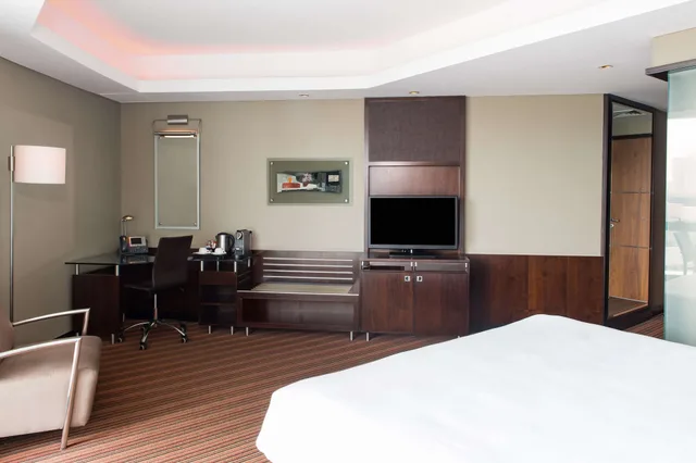 غرفة تنفيذية مع دخول الصالة، Radisson Blu Hotel Dubai Media City 3/4