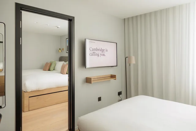 غرفة عائلية بغرفة نوم واحدة، Wilde Cambridge City Centre 2/4