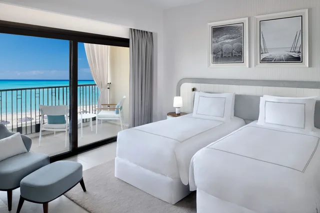 غرفة ديلوكس بسريرين منفصلين بإطلالة على البحر، Al Alamein Hotel 2/6