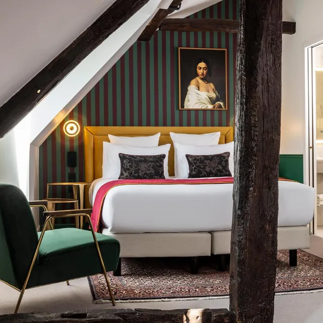غرفة فاخرة رباعية، Hotel Louis 2 2/3