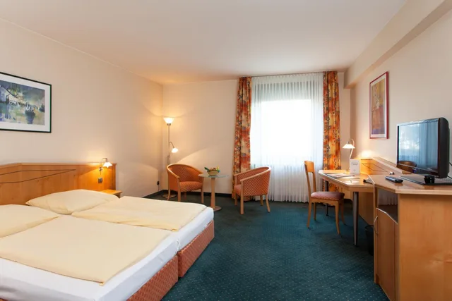 غرفة قياسية مفردة بسرير كوين، Hotel Panorama Hamburg-Harburg 1/1