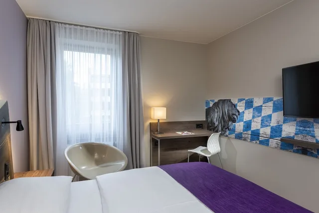 غرفة سوبيريور بسرير مزدوج، Ibis Styles Rosenheim 3/8