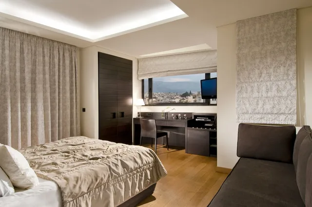 Junior Suite, Twin Beds, Acropolis View، O and B Athens Boutique Hotel 2/6