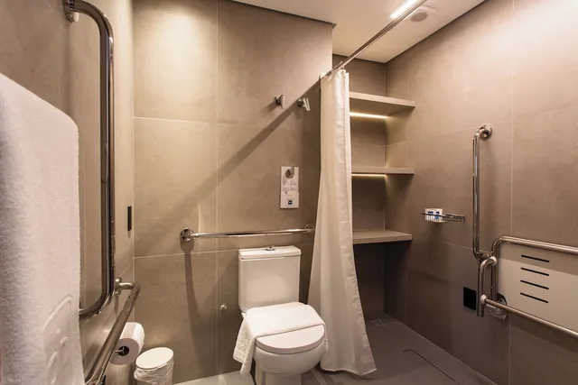 غرفة بسرير مزدوج لذوي الإعاقة، Livramento Palace Hotel 4/4
