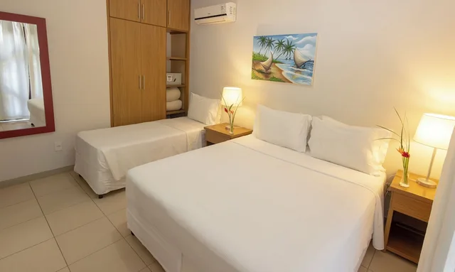 جناح عائلي بإطلالة على الحديقة بغرفتي نوم، Vitoria Regia Hotel 3/9