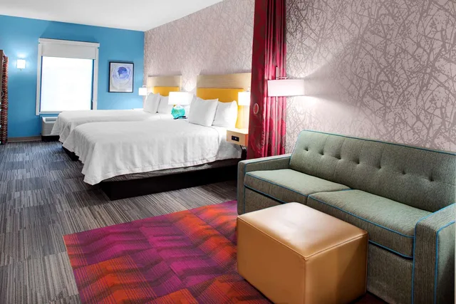جناح استوديو بسريرين كوين لذوي الإعاقة، Home2 Suites By Hilton Lake Charles 1/2