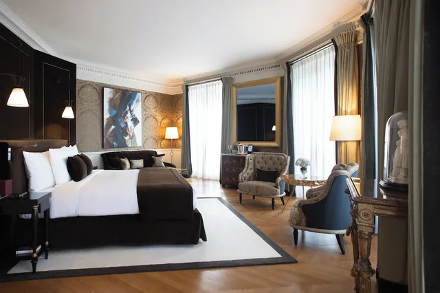 جناح رئاسي بسرير كينج، La Reserve Paris Hotel And Spa 4/10