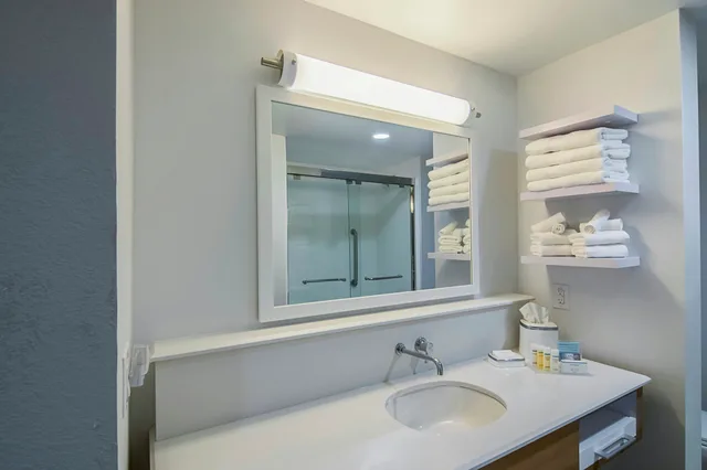 غرفة بسرير كينج مع أريكة، Hampton Inn & Suites Dallas/Richardson 4/5