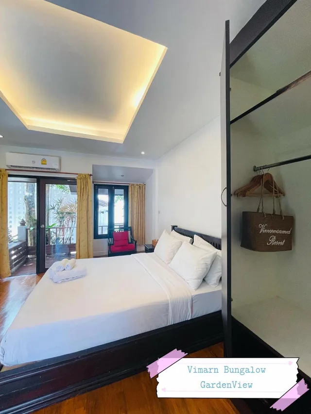 بنغل ديلوكس بإطلالة على الحديقة، Vimarn Samed Resort 3/10