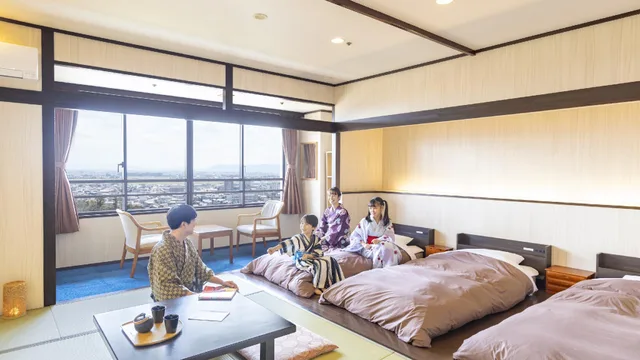 غرفة يابانية قياسية ثلاثية، Ooedo Onsen Monogatari Premium Seiunkaku 1/1