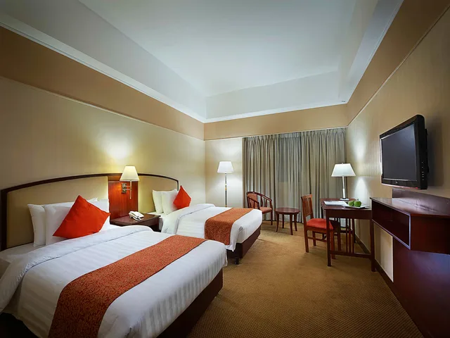 غرفة ديلوكس بسرير مزدوج أو سريرين منفصلين، Berjaya Makati Hotel 3/5