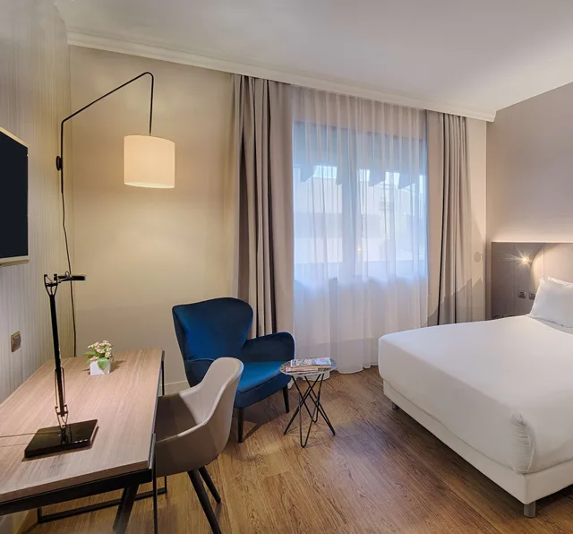 غرفة سوبيريور بسرير مزدوج، NH Roma Villa Carpegna 8/10