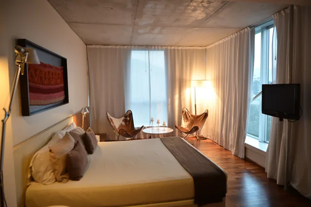 جناح ركني بسرير كوين، Design Suites Salta 2/8