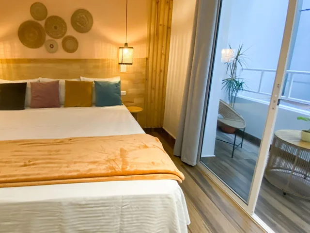 غرفة كومفورت بسرير مزدوج بشرفة، La Martina Boutique Hotel 3/4