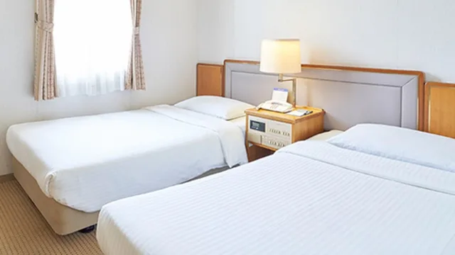 غرفة قياسية بسريرين منفصلين، Tetoranze Makuhari Inagekaigan Hotel 1/1
