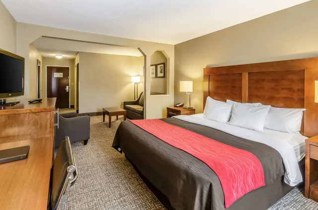 جناح بسرير كينج مع أريكة، Comfort Inn & Suites Christiansburg I-81 3/10
