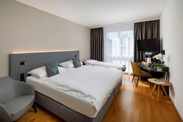 غرفة بسرير فردي مع سرير إضافي، Hotel Allegra Lodge 3/6