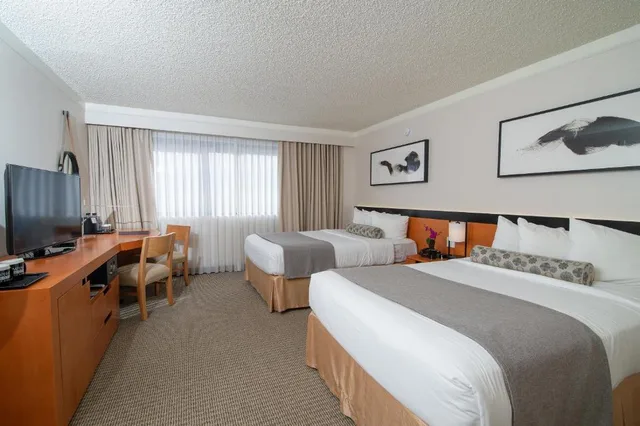 غرفة بسريرين مزدوجين، Miyako Hotel Los Angeles 3/5
