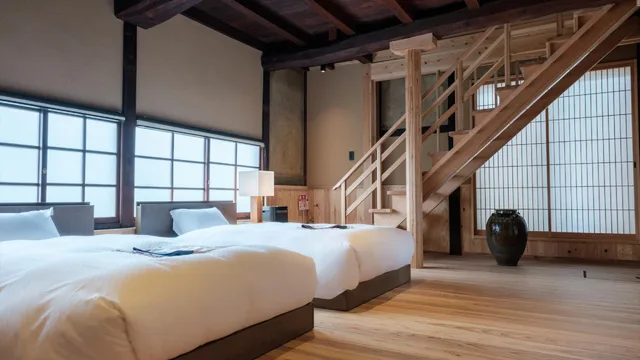 غرفة قياسية رباعية بسريرين منفصلين وفرشتي فوتون، Nipponia Hotel Yame Fukushima Shokamachi 1/1